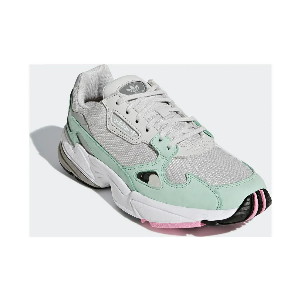 adidas Falcon Watermelon (W) Grey One/Grey One/Easy Green (B28127)