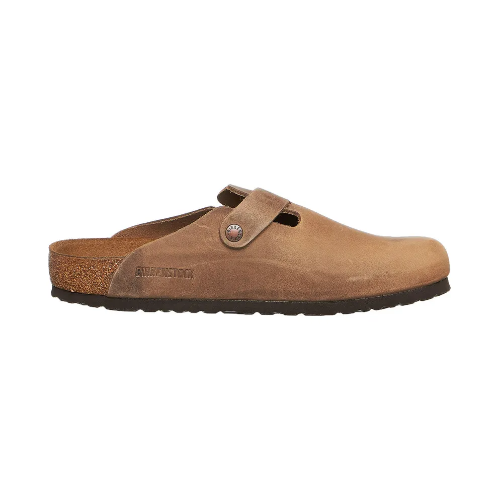 Birkenstock Boston BS Oiled Leather Tabacco Brown (960811)