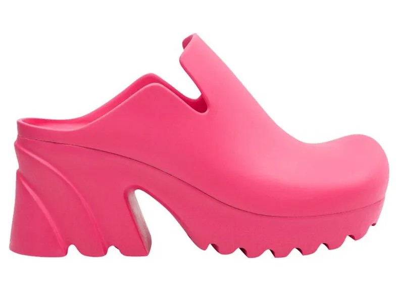 Bottega Veneta Rubber Flash Mules Cranberry (667153V11T06423)