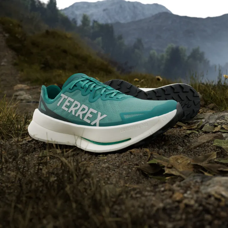 Adidas Terrex Agravic Speed Ultra Trail Running Pure Teal / Grey One / Aurora Ivy (JR5238)