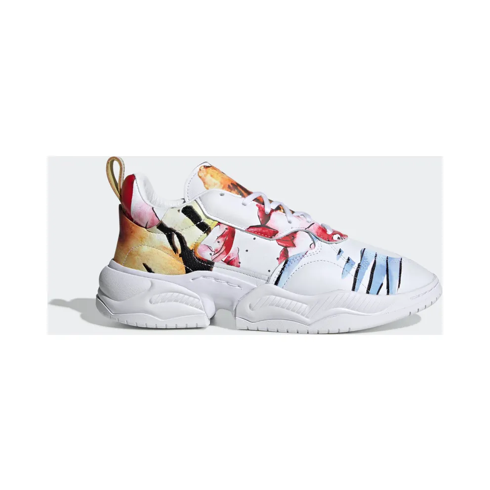 adidas Supercourt RX Schuh Cloud White / Cloud White / Gold Metallic (FW5354)
