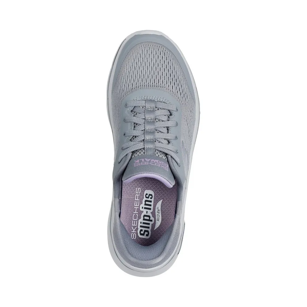 Skechers Slip-ins: GO WALK Arch Fit 2.0 Sneaker Grey/Lavendel