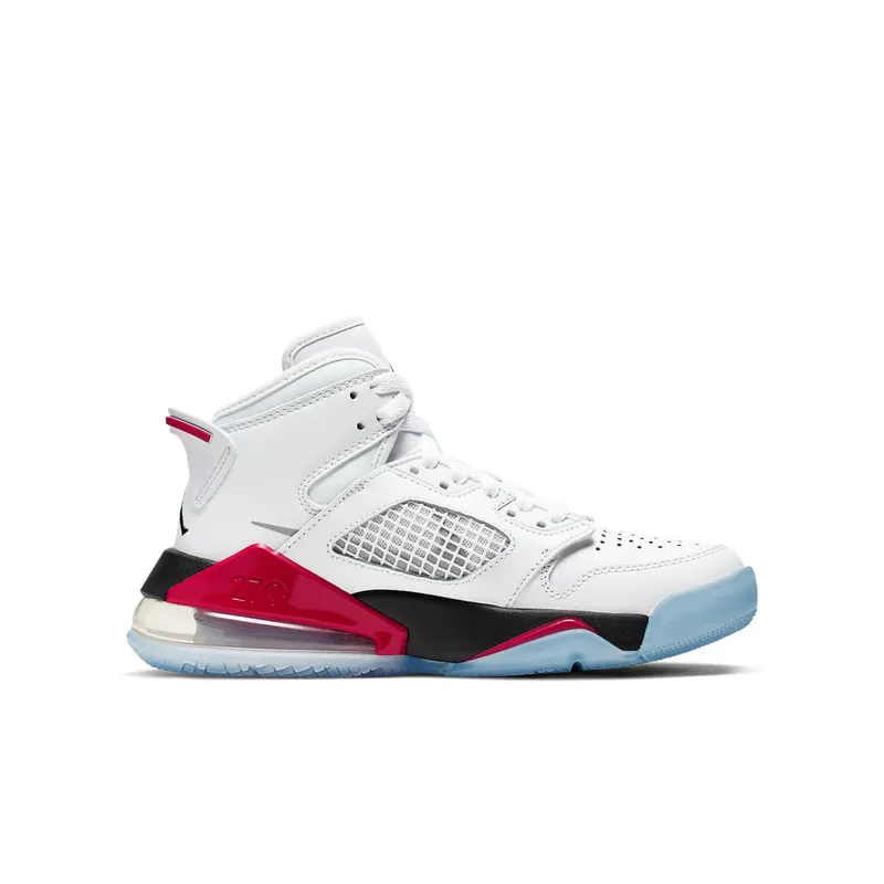 Jordan Mars 270 White Fire Red (GS) White/Reflect Silver-Fire Red-Black (BQ6508-100)