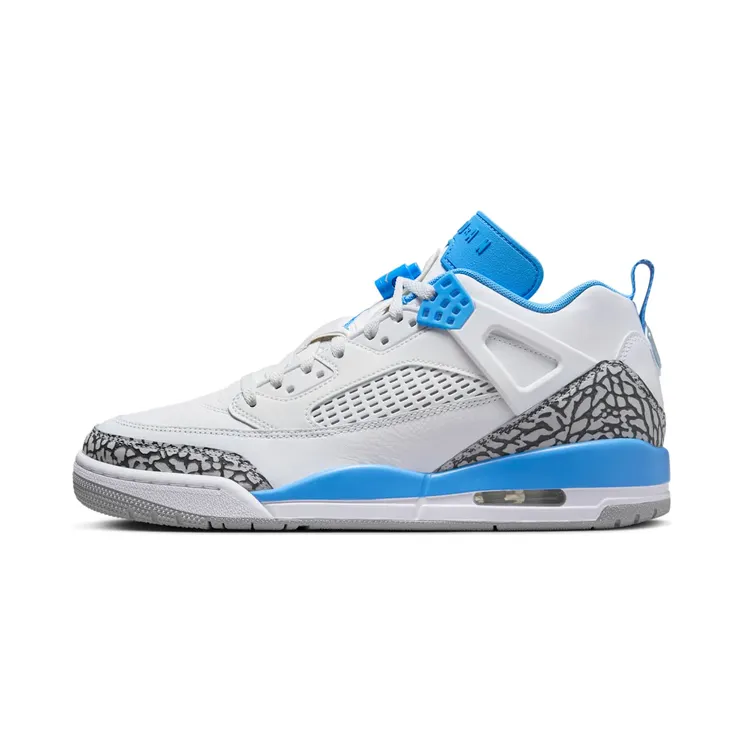 Jordan Spizike Low UNC “White / Wolf Grey / Anthracite / University Blue” (FQ1759-141)