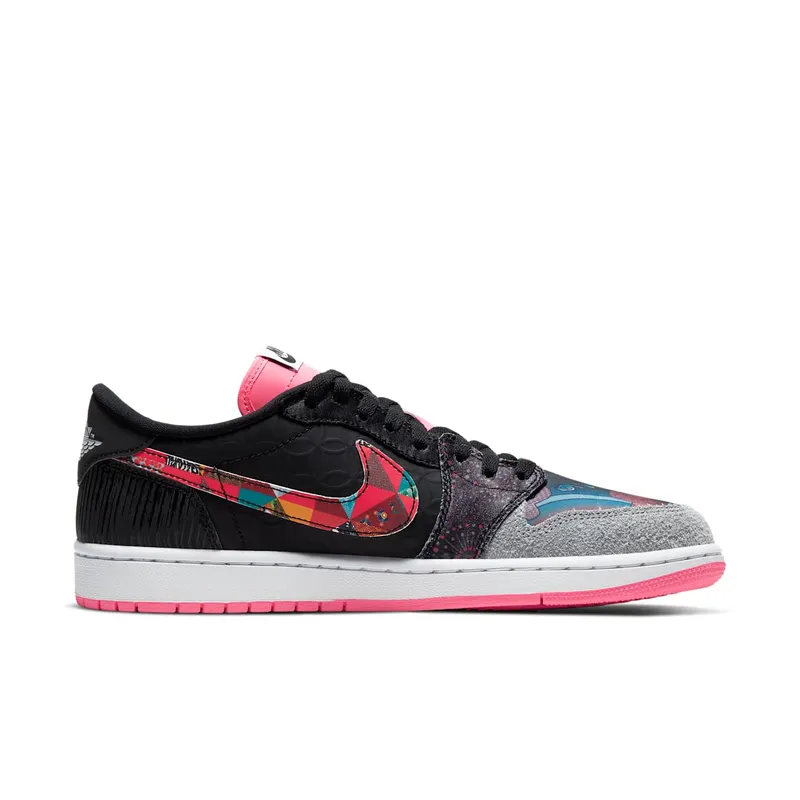 Jordan 1 Retro Low Chinese New Year (2020) Multi-Color/Black-White (CW0418-006)