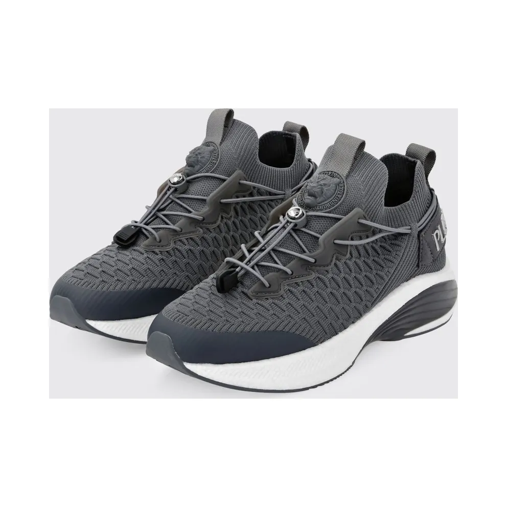 Plein Sport Crochet Knit Grey (SAESUSC0751STE003N72)