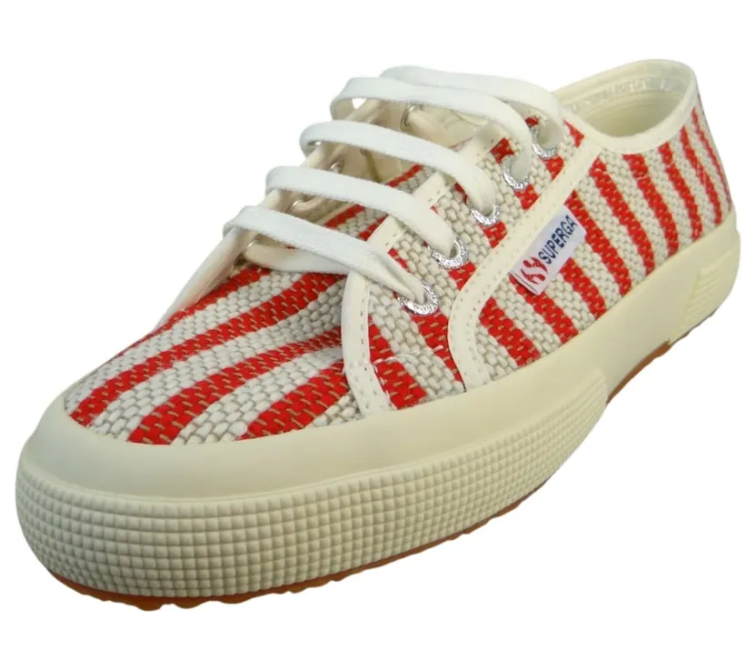 Superga sneaker Ivoor / Rood (S5138VW-AA9)