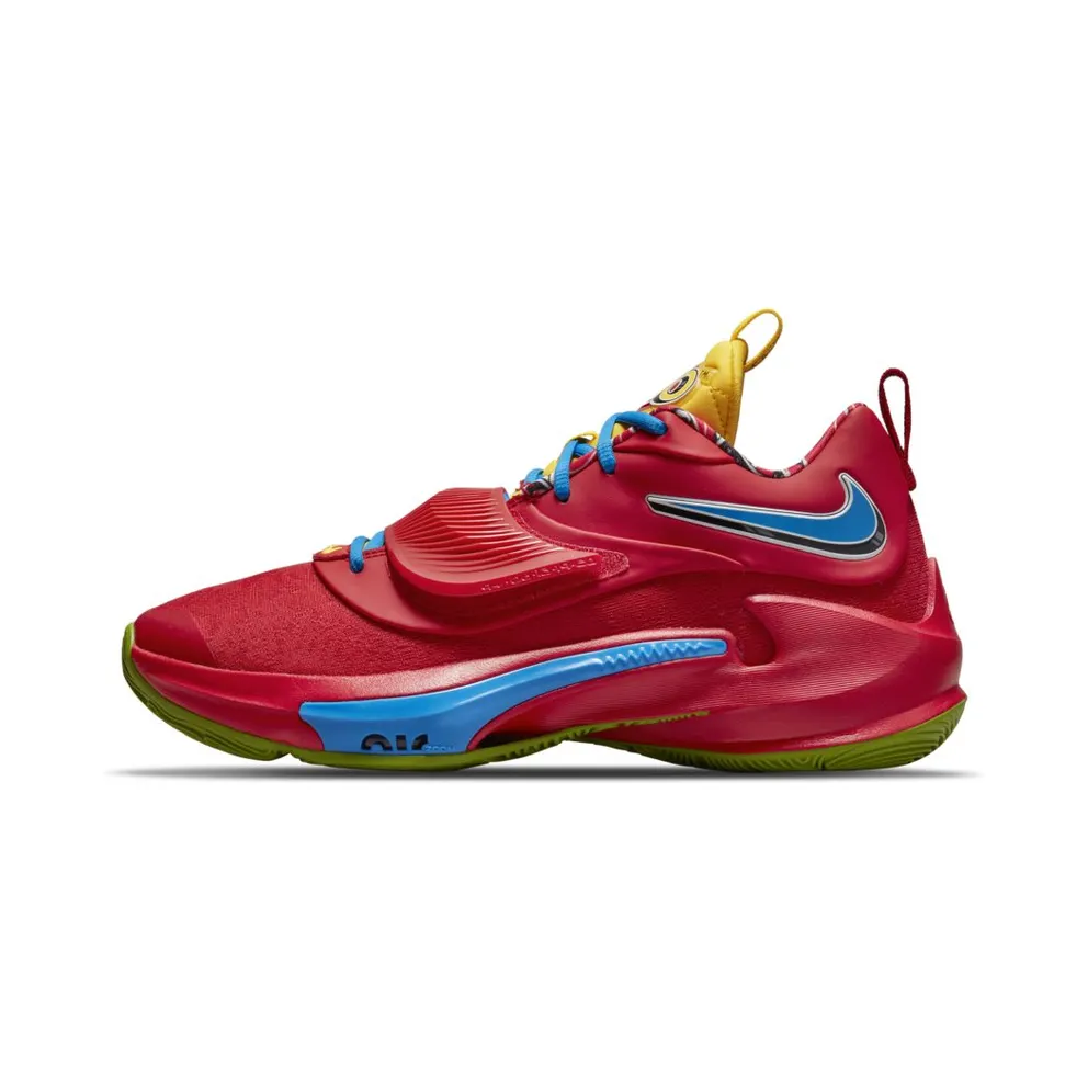 Nike Zoom Freak 3 “Action Red / White / Green Bean / Black” (DC9364-600)
