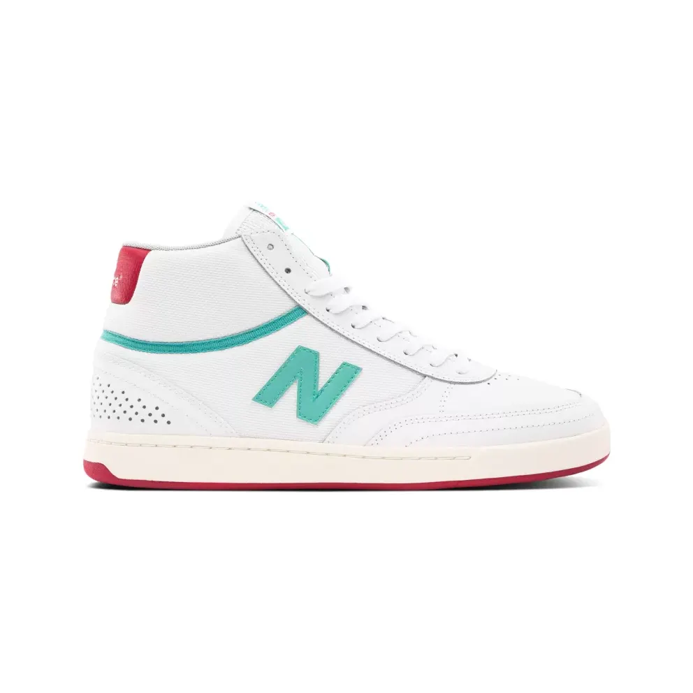 New Balance Herren NUMERIC 440 HIGH TOM KNOX – Weiß/Rot, Weiß/Rot (NM440HRK)