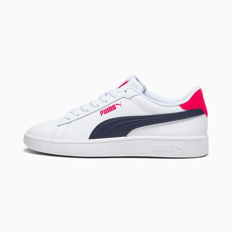 Puma Smash – “White Navy Red” (392031-11)