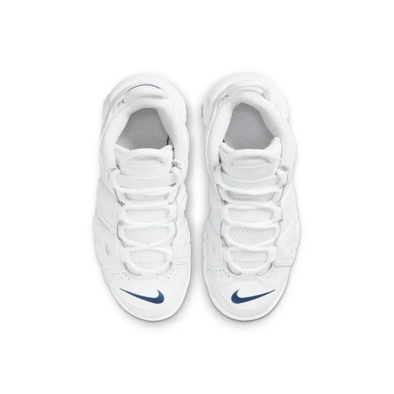Nike Air More Uptempo White Navy Swoosh (DH9723-100)