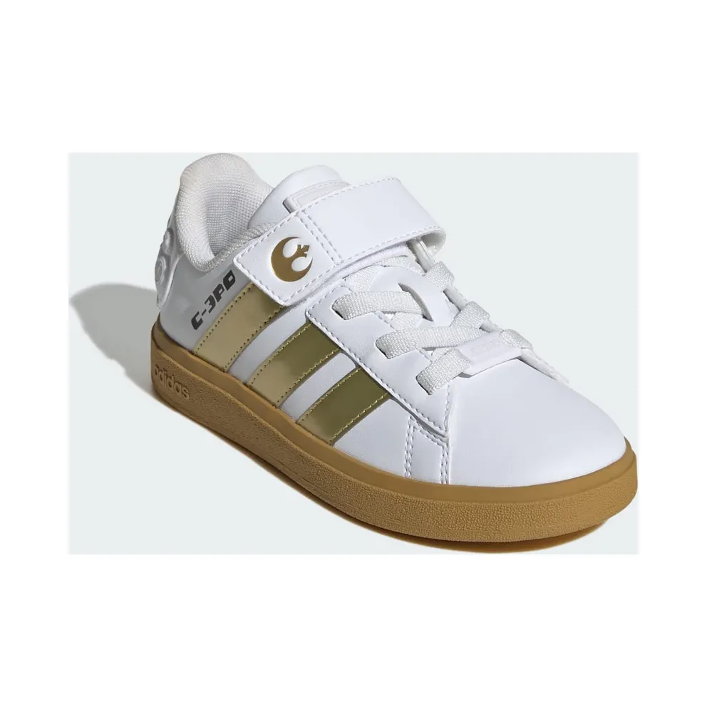 Adidas adidas x Star Wars Grand Court 2.0 Cloud White / Gold Metallic / Preloved Bronze (IH1135)