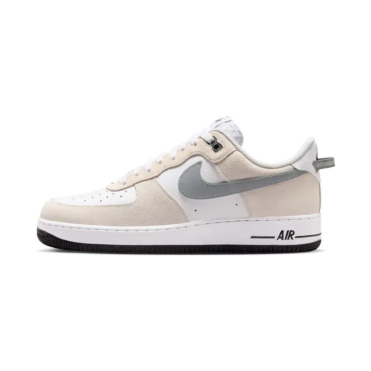 Nike Air Force 1 Wit/Zwart/Cool Grey/Metallic Cool Grey (IR2007-100)