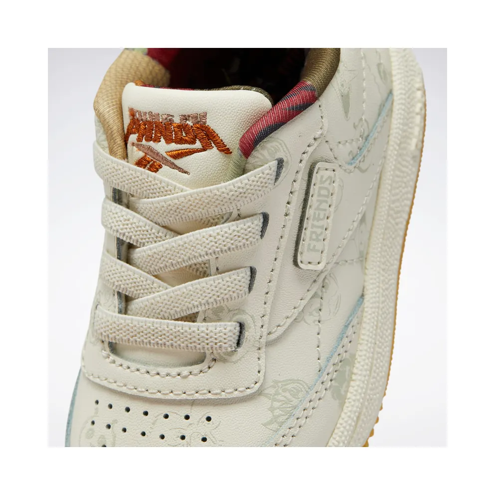 Reebok Kung Fu Panda Club C 85 Shoes Classic White / Paper White / Beige