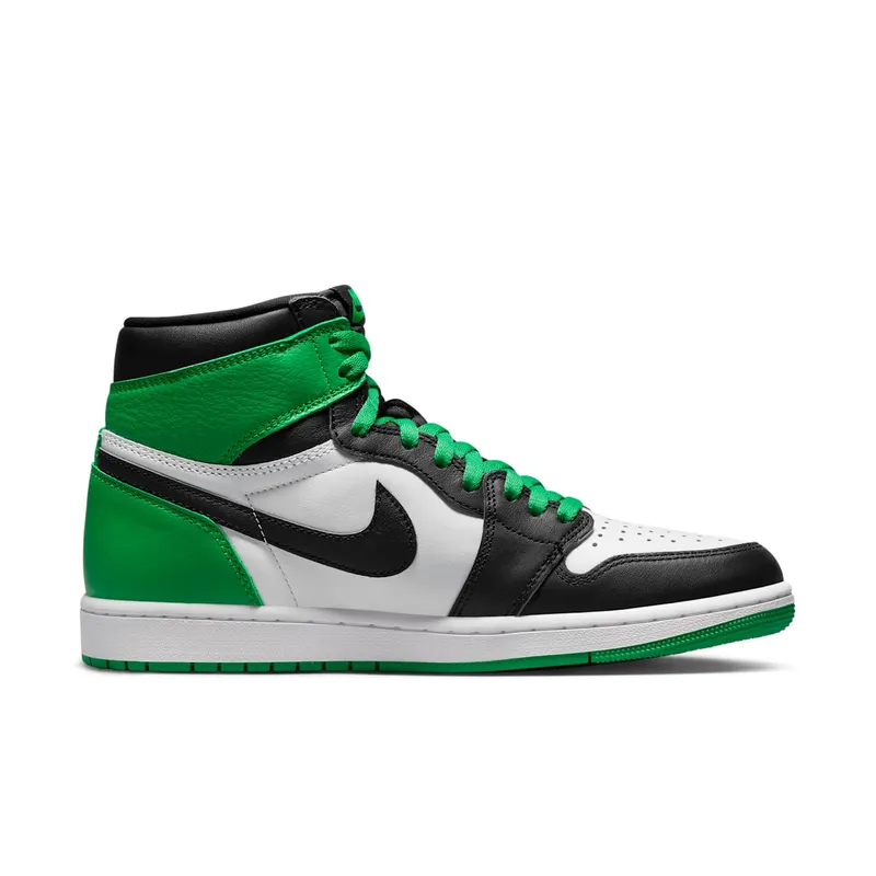 Air Jordan 1 Retro High OG Black/White/Lucky Green (DZ5485-031)