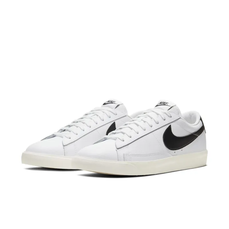 Nike Blazer Low Leather White Black White/Black-Sail (CI6377-101)