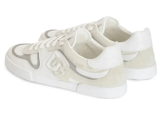 Dolce & Gabbana Portofino Calfskin “Neutrals/White” (CS2477 A0867 8L853) (3)