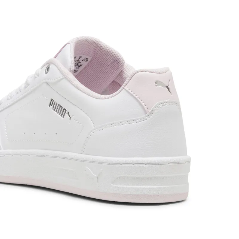 Puma Court Classy “Puma White / Whisp Of Pink / Puma Silver” (395021_04)