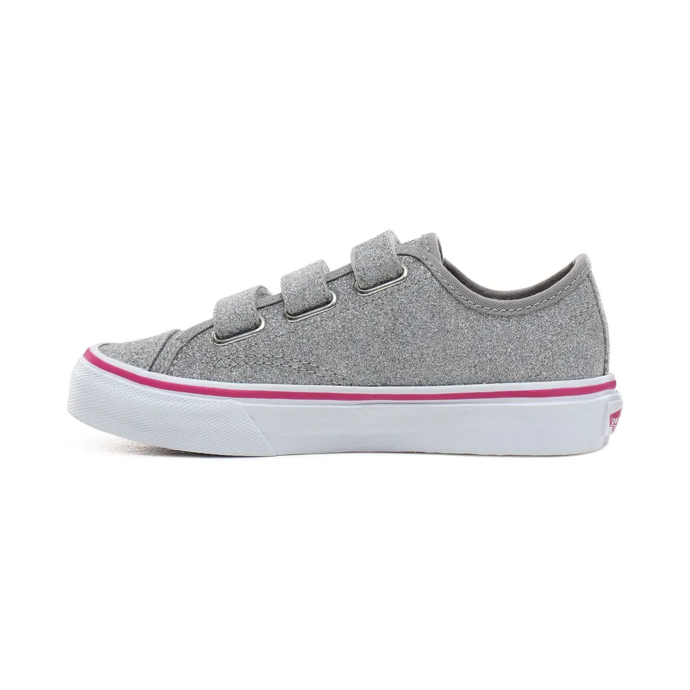 Vans Glitter Textile Style 23 V (Grey) (VN0A3JFNT2O)