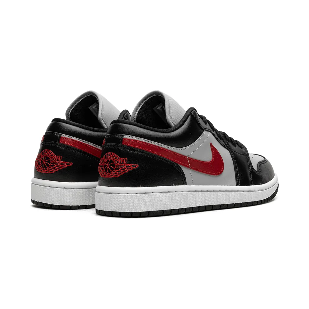 Air Jordan 1 Low “Black / Grey / Red” (DC0774-062)