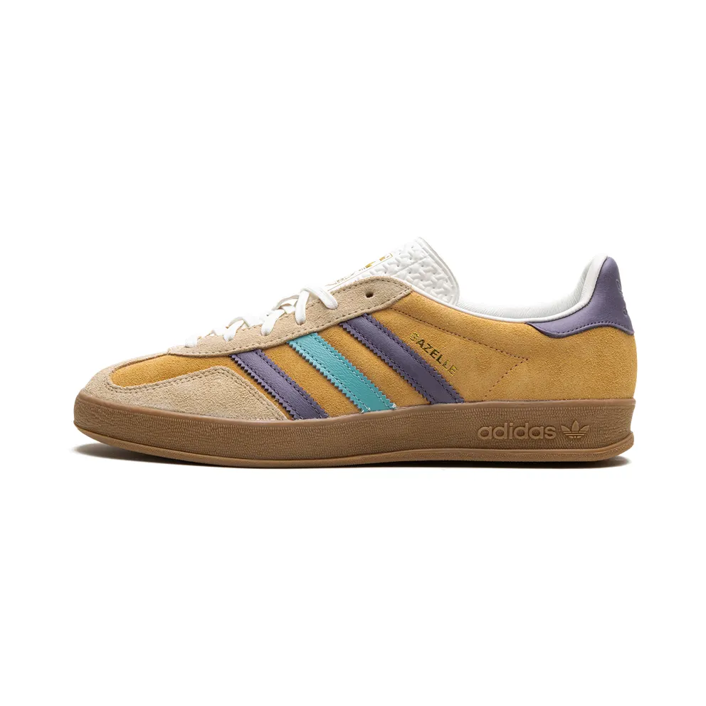 adidas Gazelle Indoor Schuh Glow Orange / Shadow Violet / Off White (IG1636)