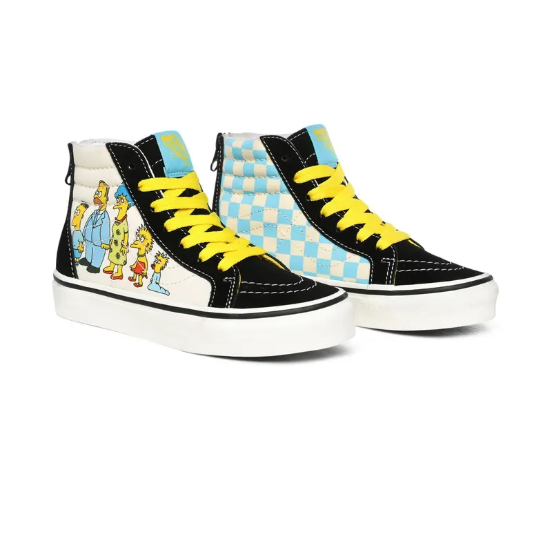 Vans The Simpsons X Vans 1987-2020 Sk8-hi Zip Black (VN0A4BUX17E)