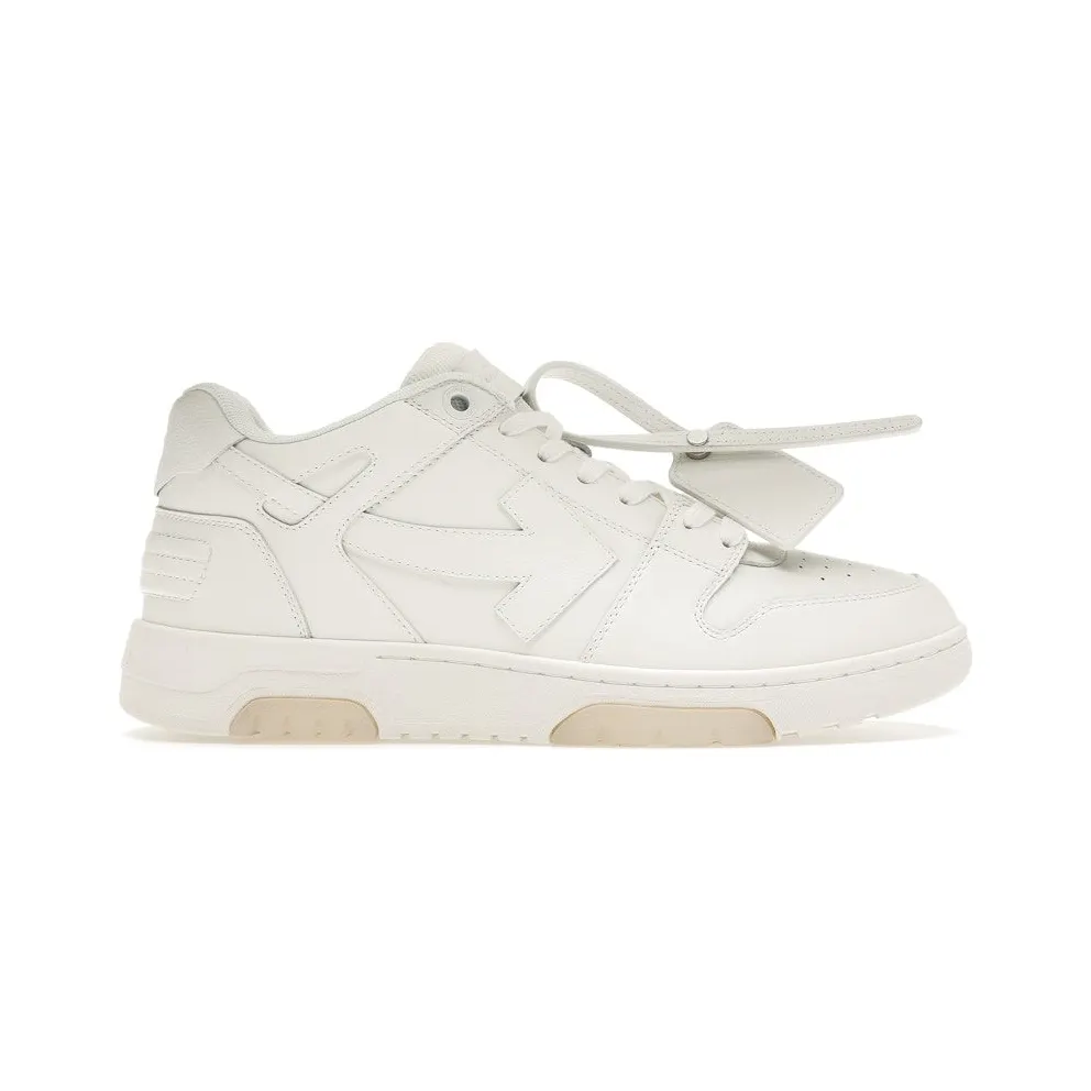 OFF-WHITE Out Of Office OOO Low Tops Triple White (OMIA189C99LEA0010100)