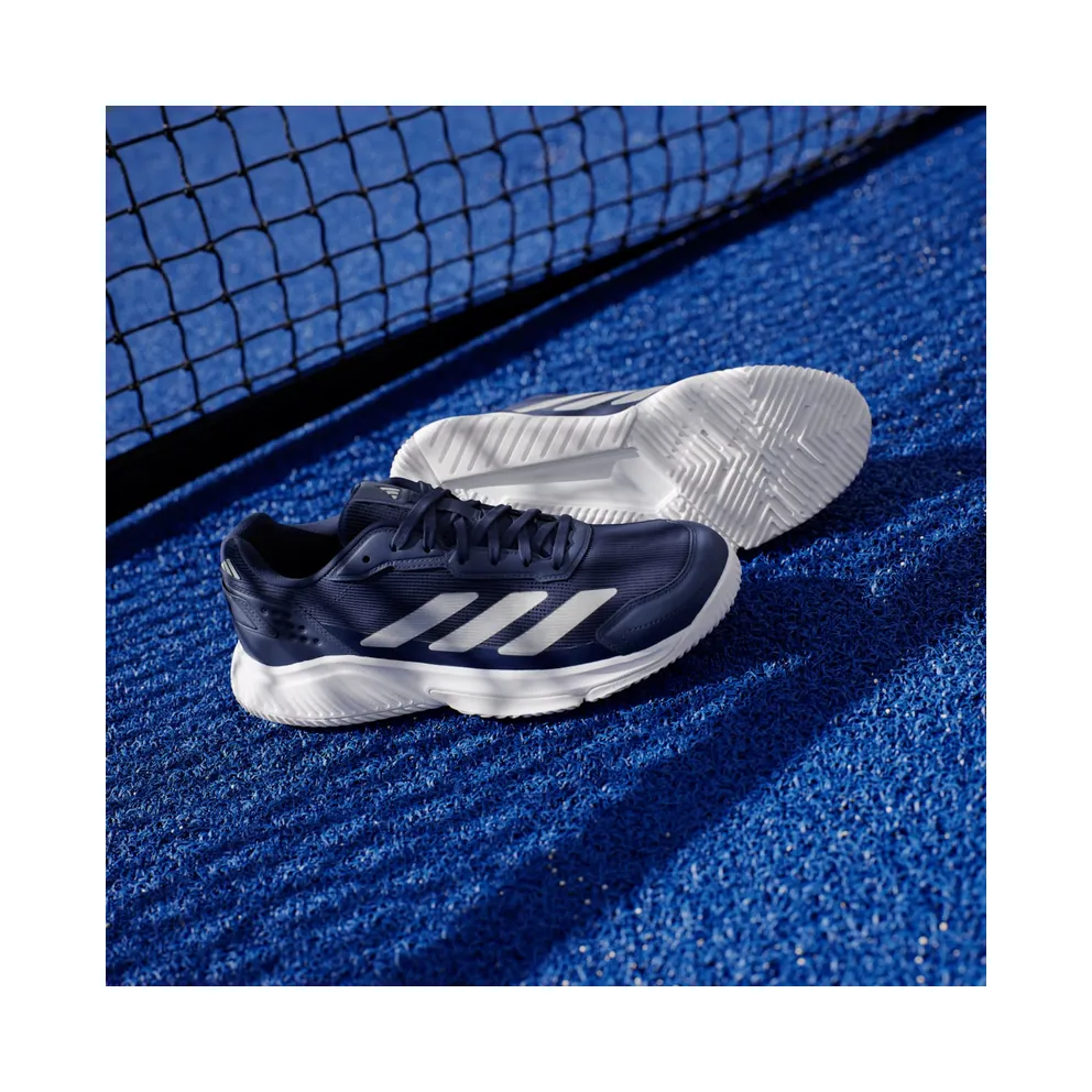 Adidas Courtquick Padel Dark Blue / Silver Metallic / Cloud White (KJ3633)