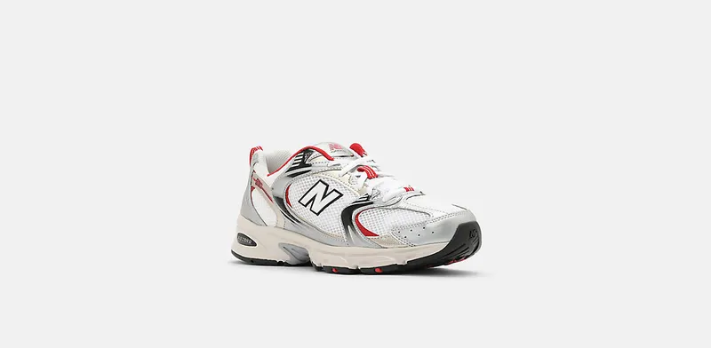 New Balance 530 White Grey Red (MR530ZNR)