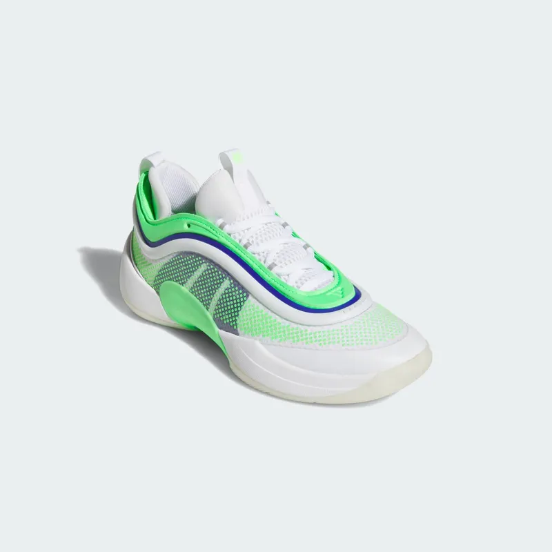 Adidas D.O.N. Issue 6 Cloud White / Screaming Green / Lucid Blue (JQ2249)