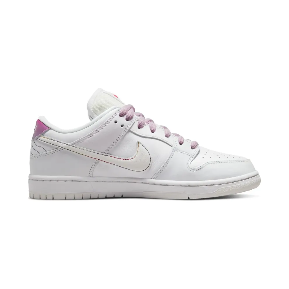 Nike SB Dunk Low Be True White – “White / Multi” (DR4876-100)