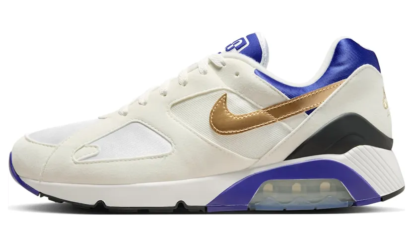 Nike Air 180 “Concord” (summit white / metallic gold / black) – FJ9259-101