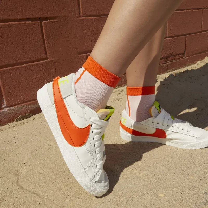 Nike Blazer Low ’77 Jumboen Grey – “White / Volt Orange / Yellow” (DQ1470-103)