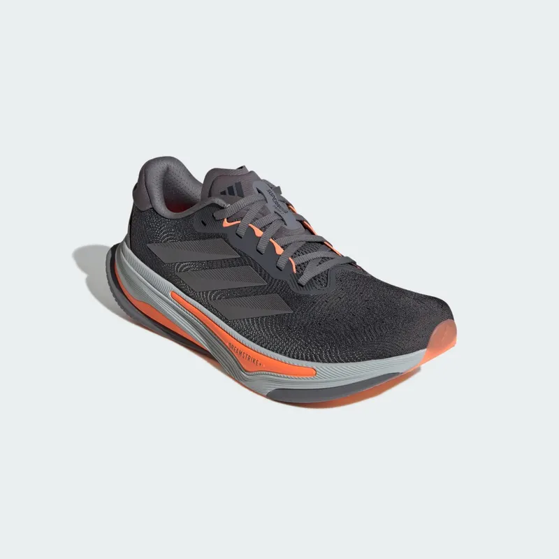 Adidas SUPERNOVA PRIMA 2 Running Shoes Grey Four / Iron Metallic / Lucid Orange (JR7361)