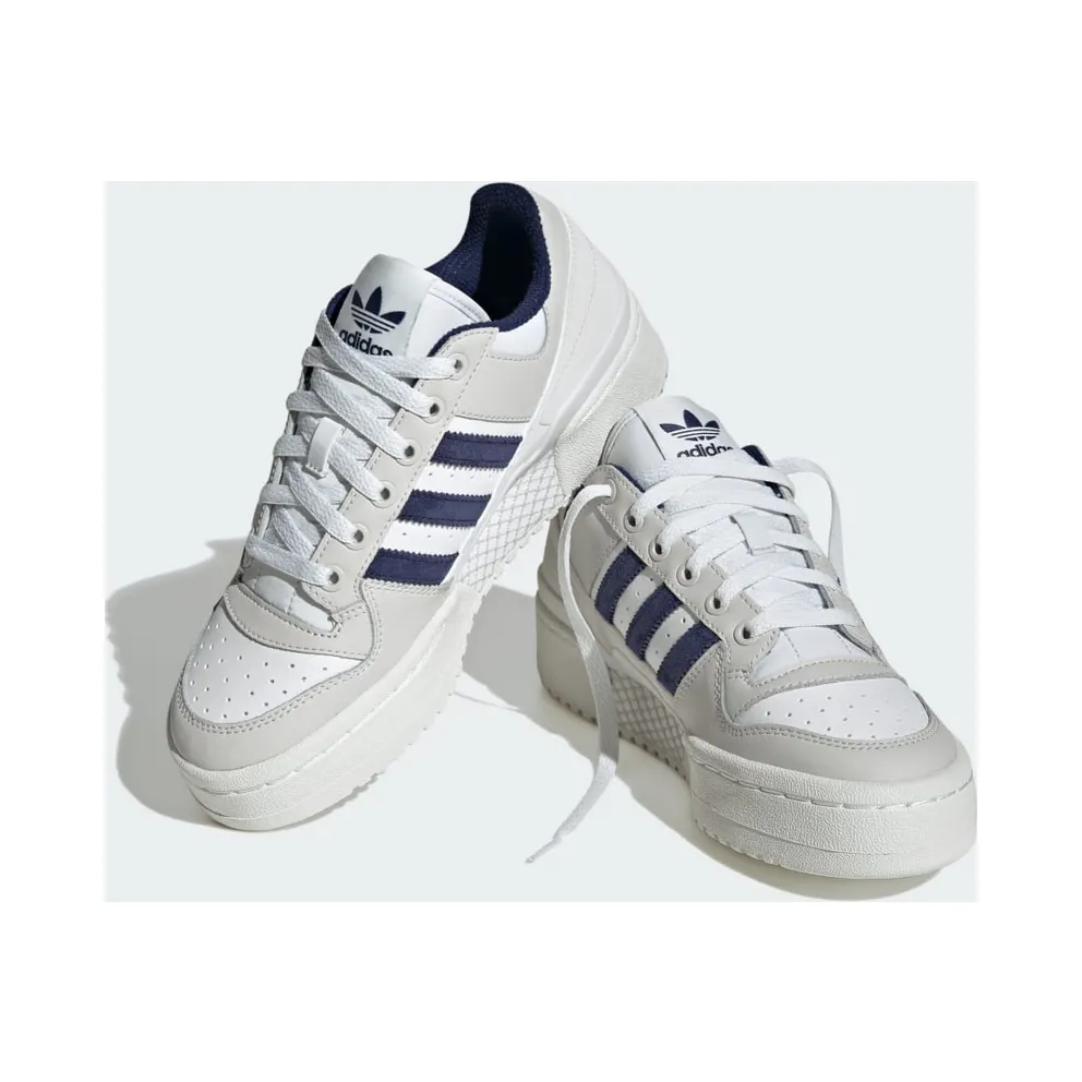 Adidas Forum Bold Crystal White / Dark Blue / Grey One (IF3302)