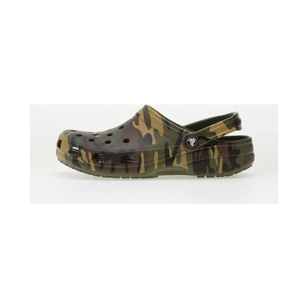 Crocs Classic Clog Camouflage Army Green Multi