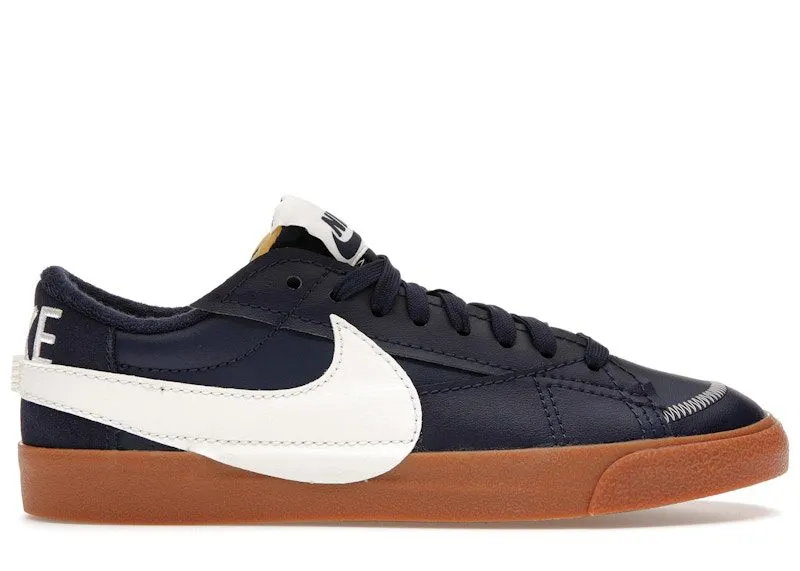 Nike Blazer Low 77 Jumbo WNTR Midnight Navy Gum (DR9865-400)
