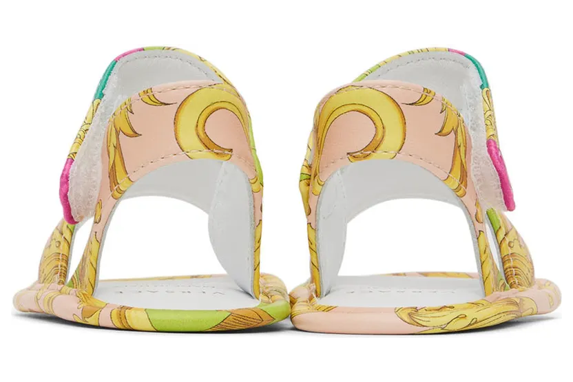 Versace Baby Multicolor Barocco Goddess Sandals (1003141_1A03799_5G260) (2)