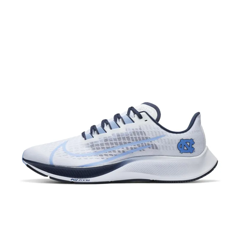 Nike Air Zoom Pegasus 37 UNC White/Pure Platinum-College Navy-Valor Blue (CZ5395-100)