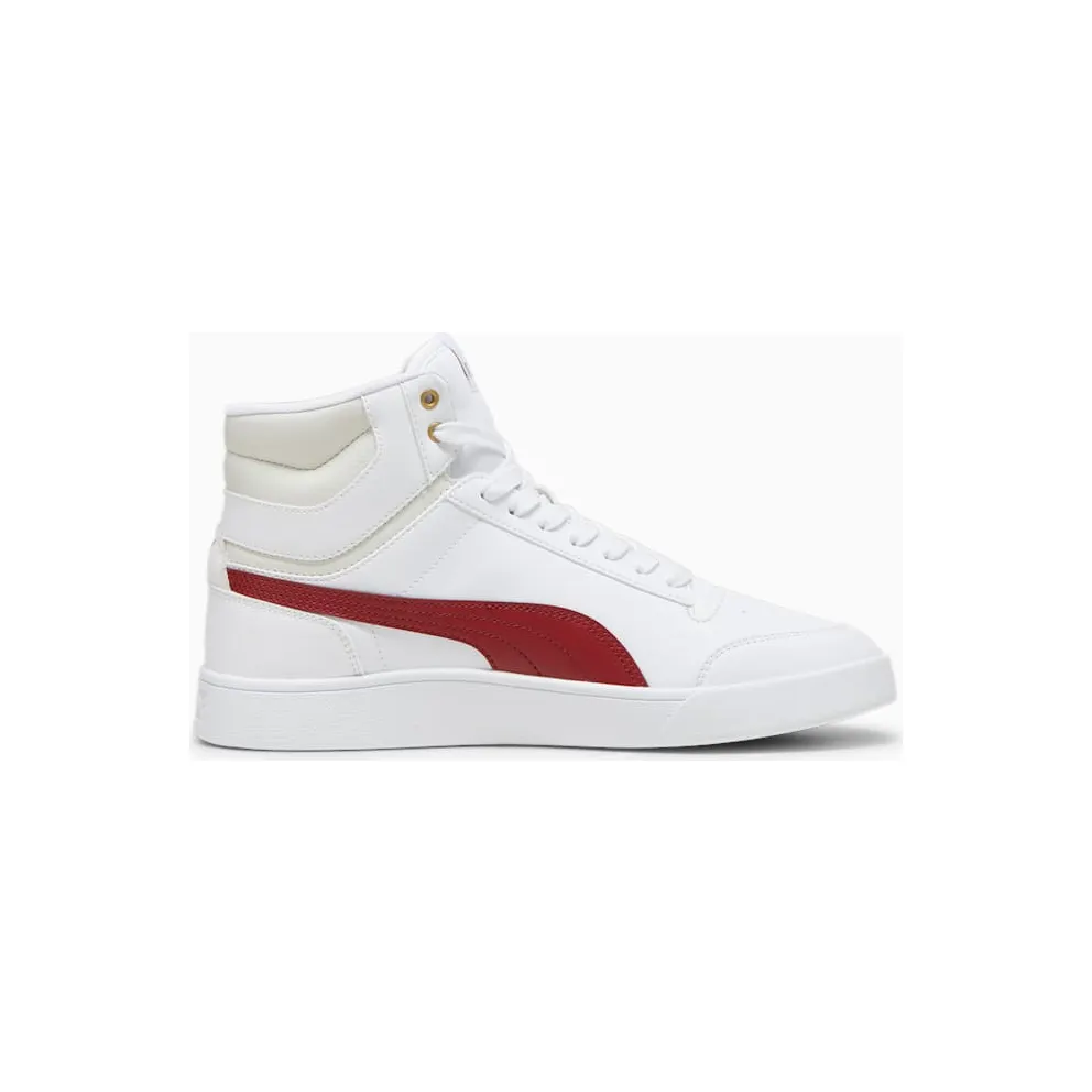 Puma Shuffle White / Intense Red / Vapor Gray (380748-18)