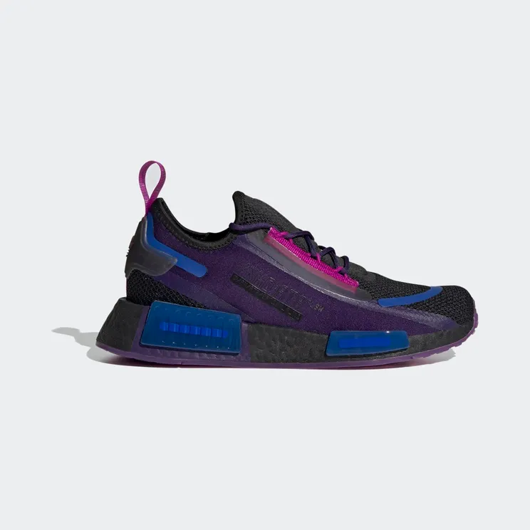 adidas NMD_R1 Spectoo Core Black / Dark Purple / Bold Blue (GZ9287)