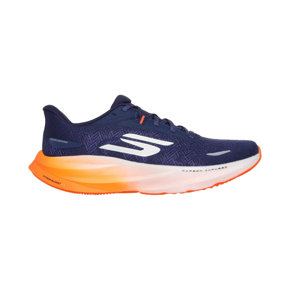 Skechers Aero Spark Sneaker Marine/Orange