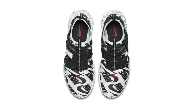 Nike Vortak Mono All-Over Print White Black White/Black-University Red (AT6155-100)