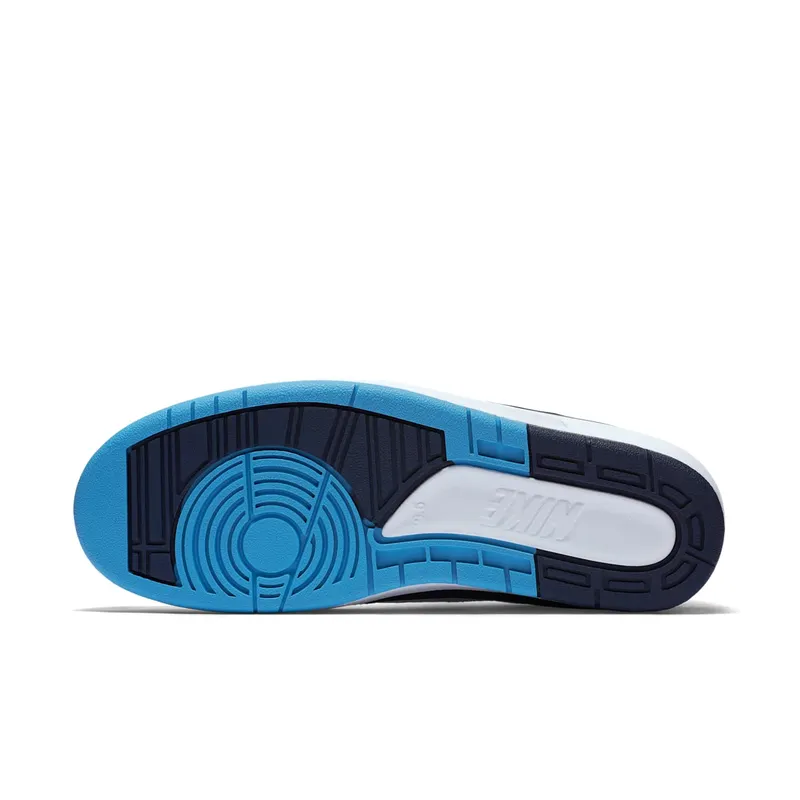 Jordan 2 Retro Low University Blue (2016) White/University Blue-Midnight Navy (832819-107)