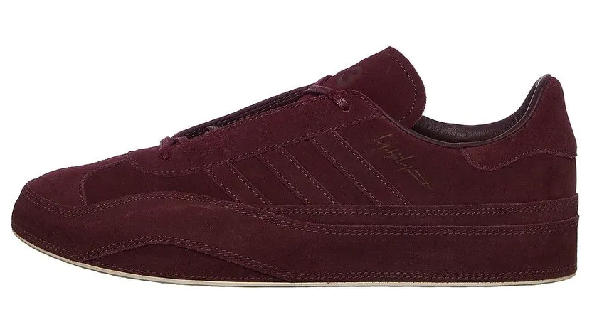 Y-3 Gazelle Low Trainers Shadow Red / Shadow Red / Clear Brown (IG4029)
