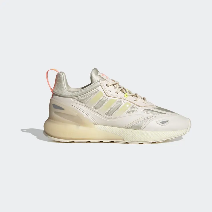 adidas ZX 2K BOOST 2.0 Wonder White / Sandy Beige / Silver Metallic (GW8284)