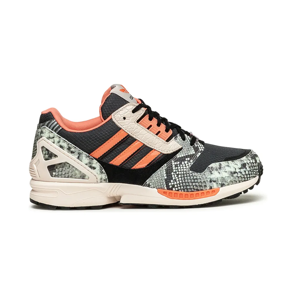 Adidas ZX 8000 ‘Lethal Nights Pack’ Snake Skin Orange (2020) (FW9783)
