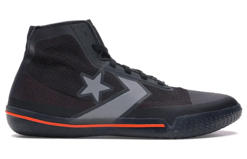 Converse All Star Pro BB ‘Black’ Black/Bold Mandarin (165654C)