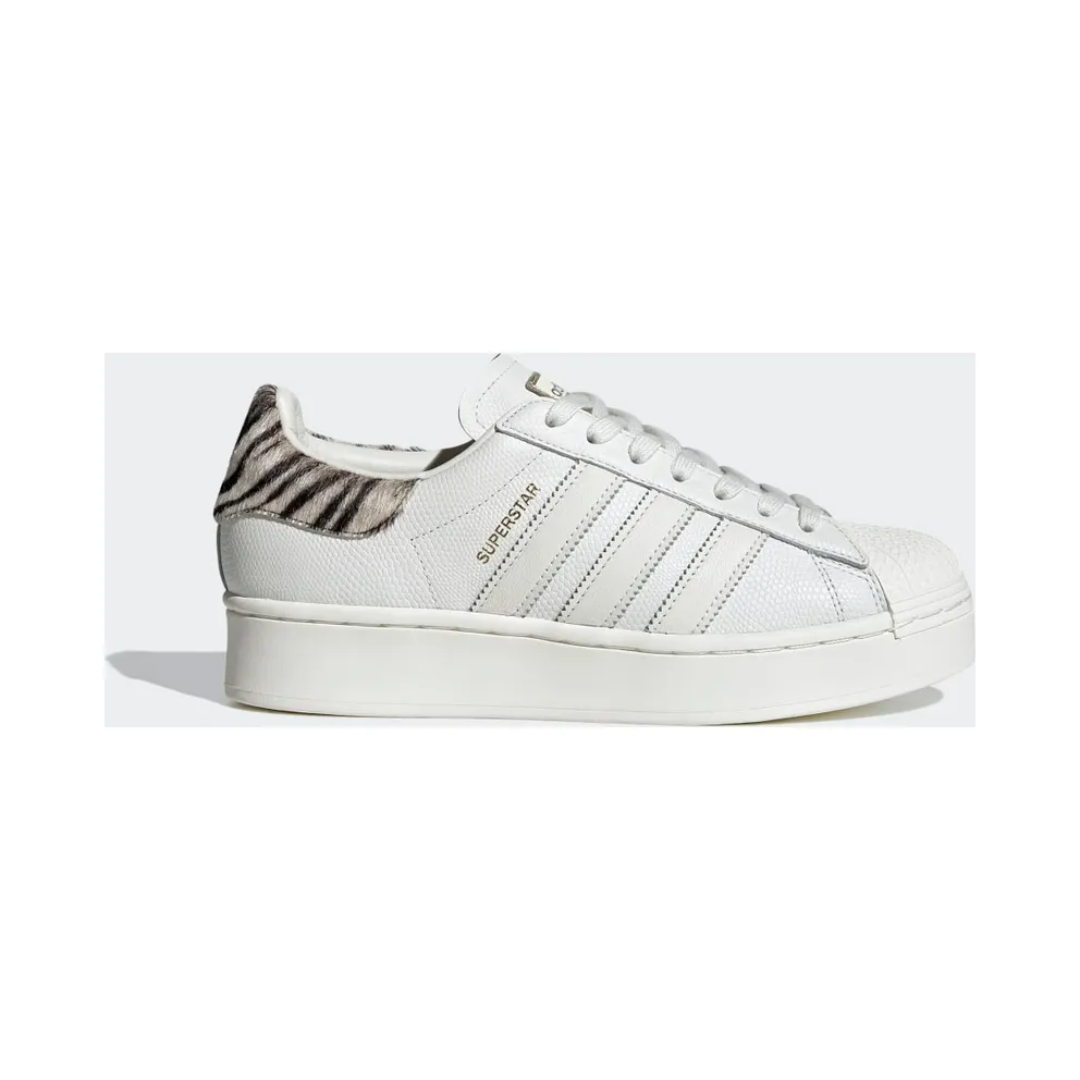 adidas Superstar Bold Schuh White Tint / Off White / Core Black (FV3458)