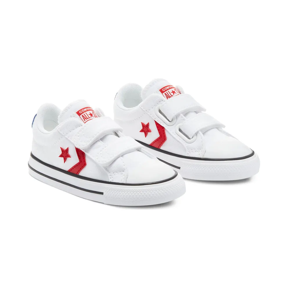 Converse Varsity Canvas Easy-On Star Player Low Top White/university Red/blue (770228C)